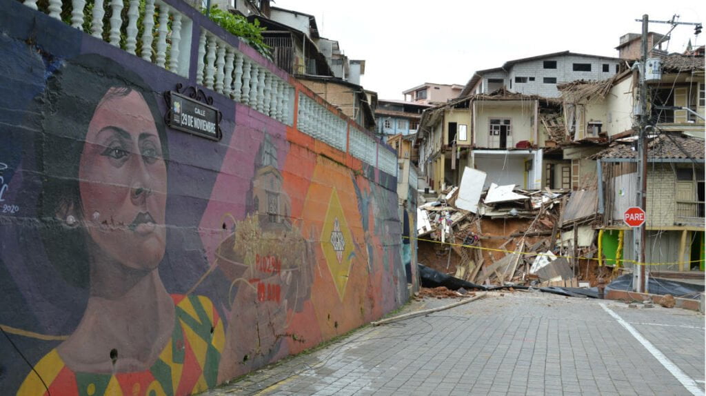 Zaruma, un potencial turístico que se hunde por la minería ilegal