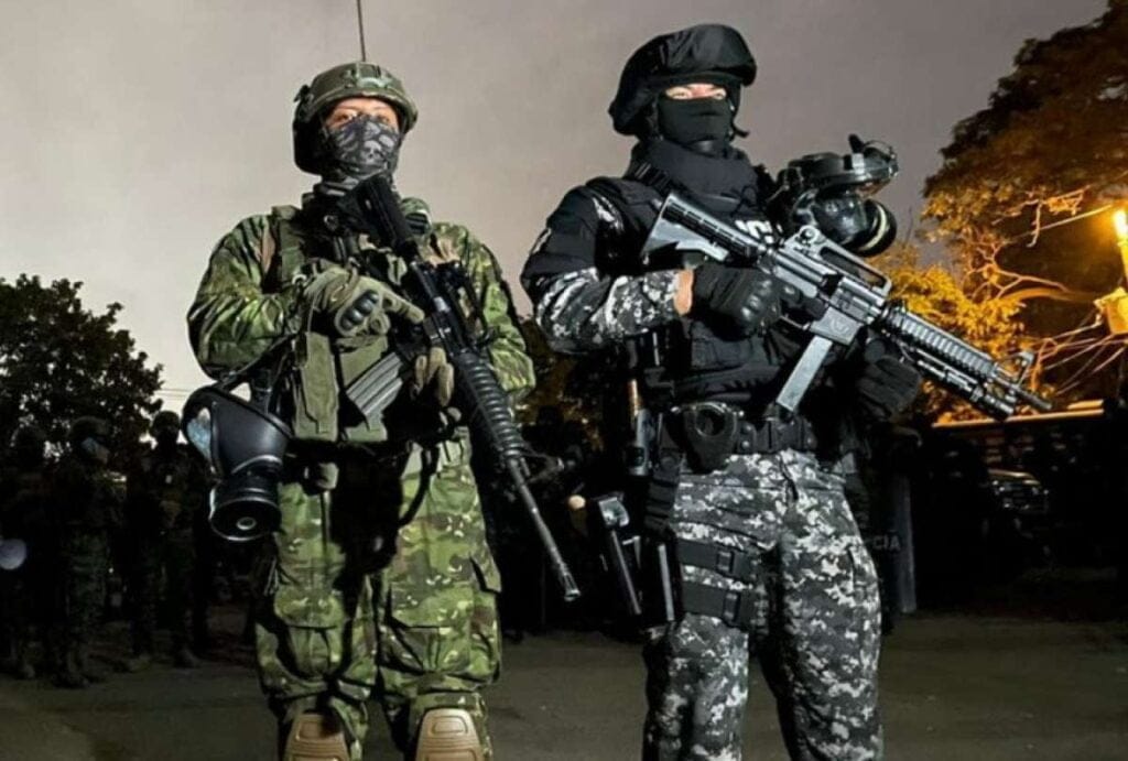 Fuerzas Armadas y Policía Nacional intervienen la Penitenciaría del Litoral