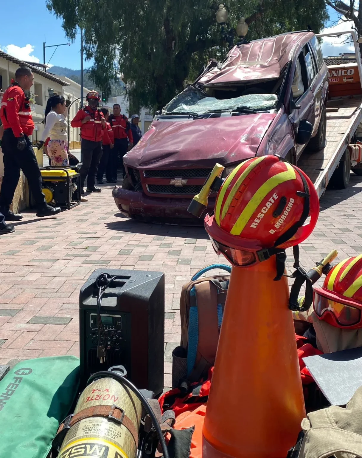El Cuerpo de Bomberos Loja celebró su 78 aniversario