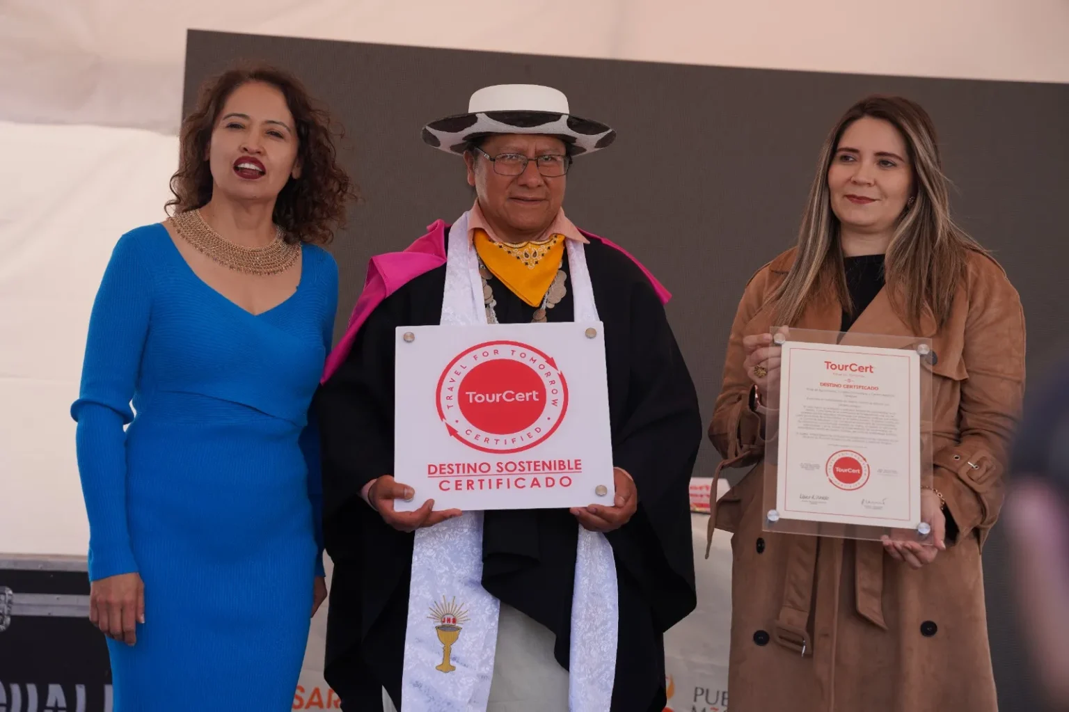 Saraguro recibió la certificación de Destino Sostenible TOURCERT 2024