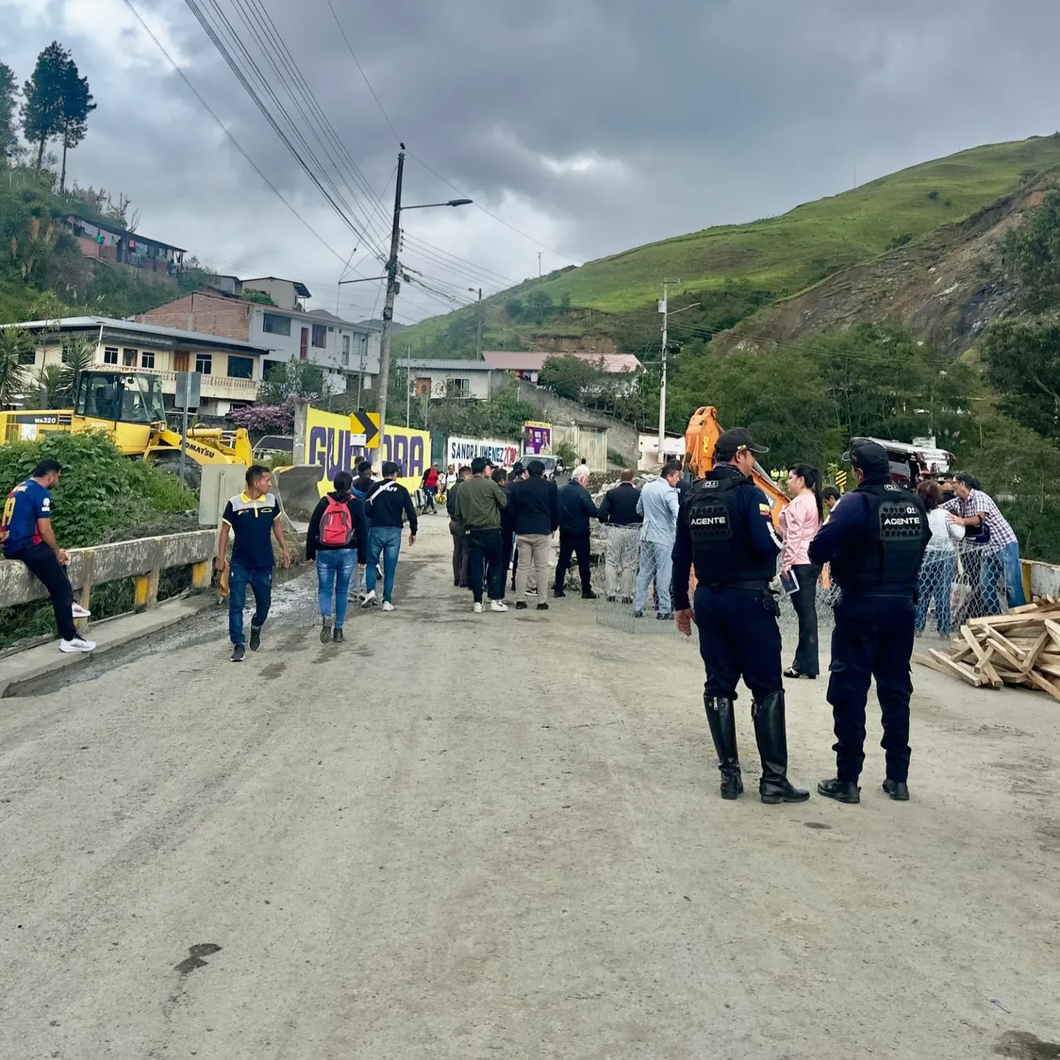 Habilitado un carril en el sector de Dos Puentes