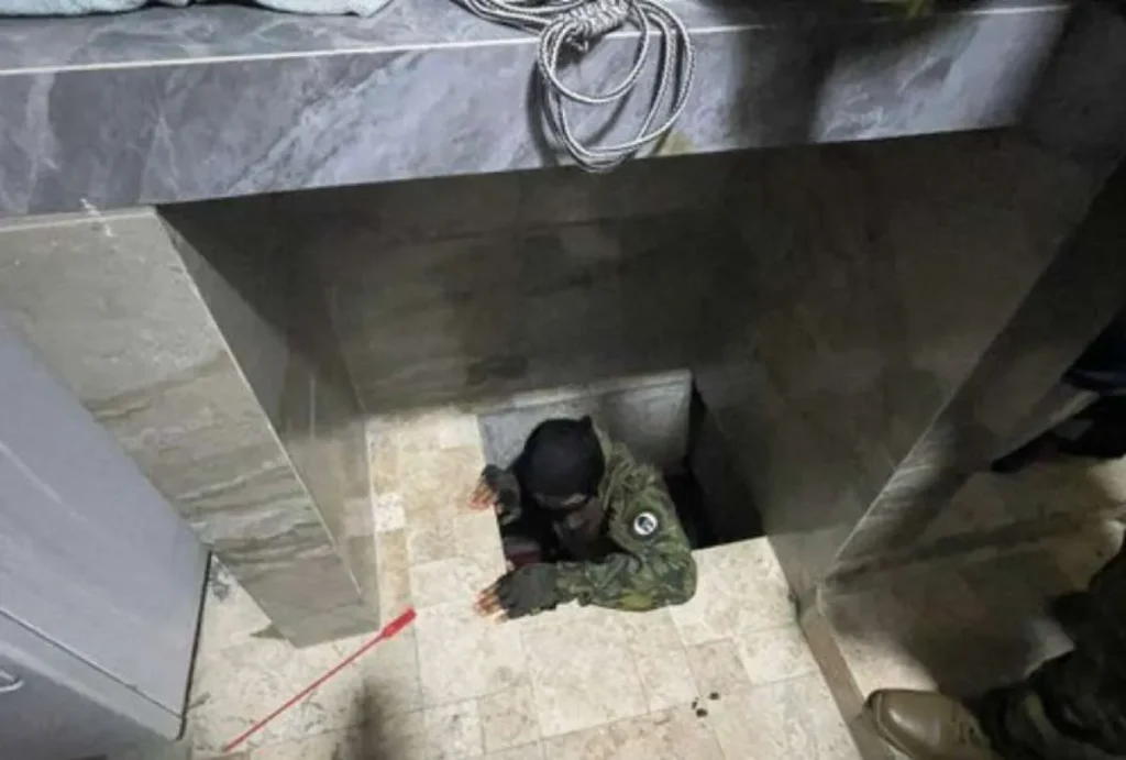 Así era el búnker donde estaba escondido alias ‘Fito’