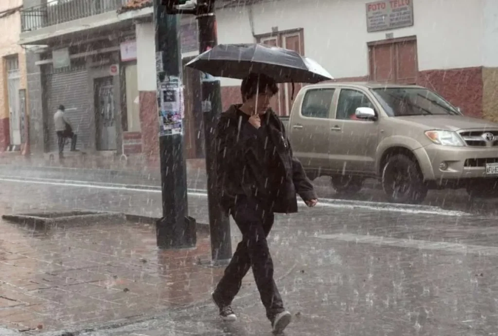 Inamhi advierte incremento de lluvias, tormentas y viento entre el 17 y 20 de julio