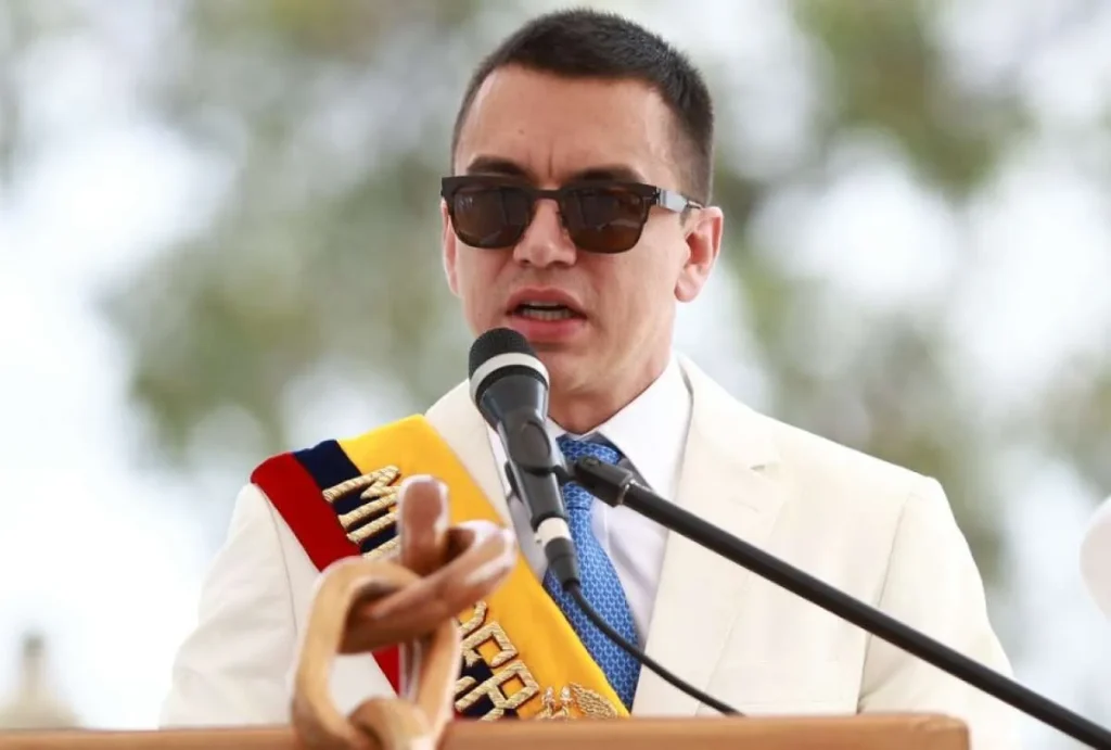 Daniel Noboa envía a la Asamblea la Ley de Fundaciones para controlar flujos irregulares y prevenir lavado de activos en Ecuador