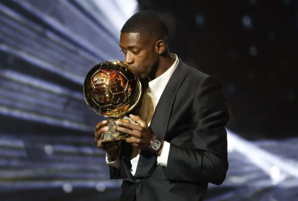 Dembélé gana el Balón de Oro 2025 en París