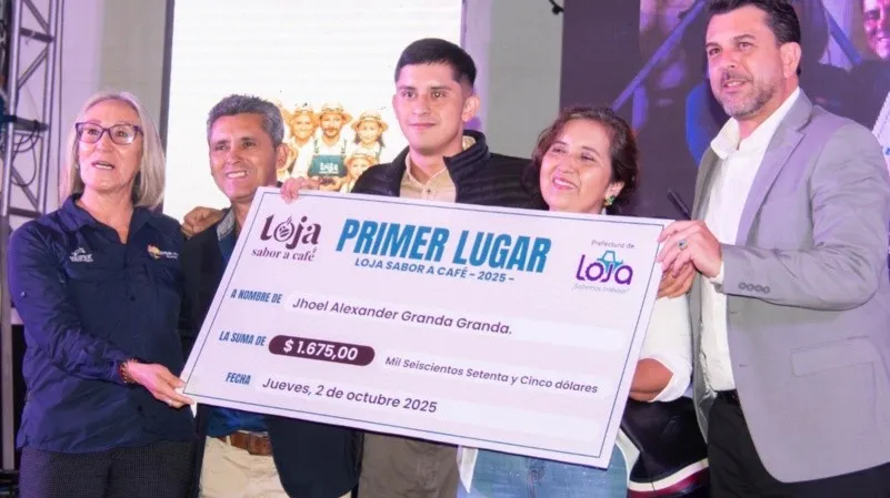 Jhoel Granda gana Top Ten Loja Sabor a Café 2025