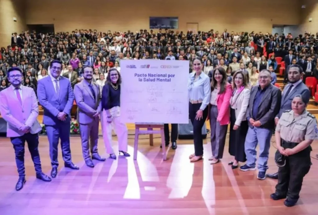Ecuador firma su primer Pacto Nacional por la Salud Mental