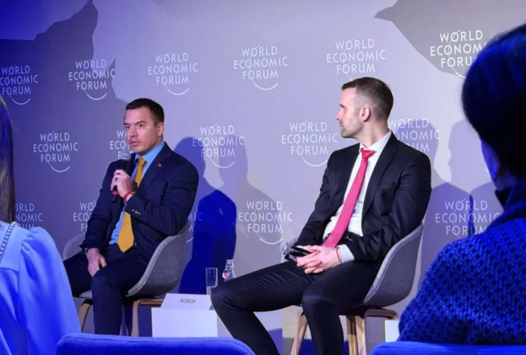 Daniel Noboa defiende el diálogo en el Foro de Davos bqnoticias