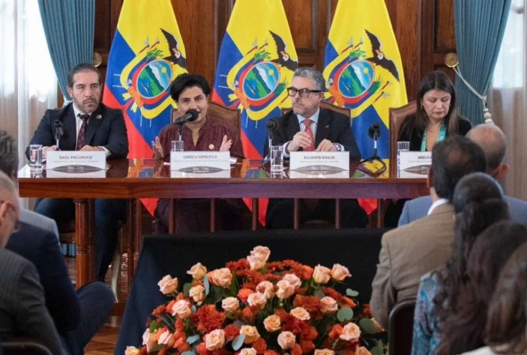 Informe anual 2025 de la Cancillería de Ecuador