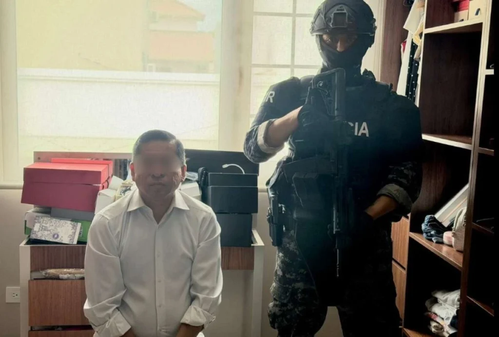 Detienen al alcalde de Machala por enriquecimiento ilícito