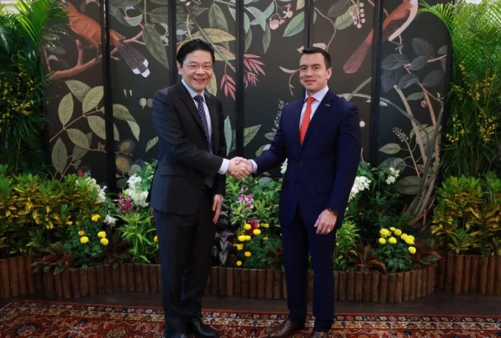 Ecuador y Singapur amplían cooperación en tecnología e inversión Ecuador y Singapur amplían cooperación en tecnología e inversión