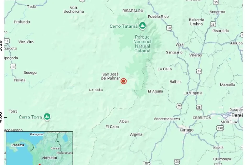 Terremoto con epicentro en Colombia se sintió en Ecuador Terremoto con epicentro en Colombia se sintió en Ecuador
